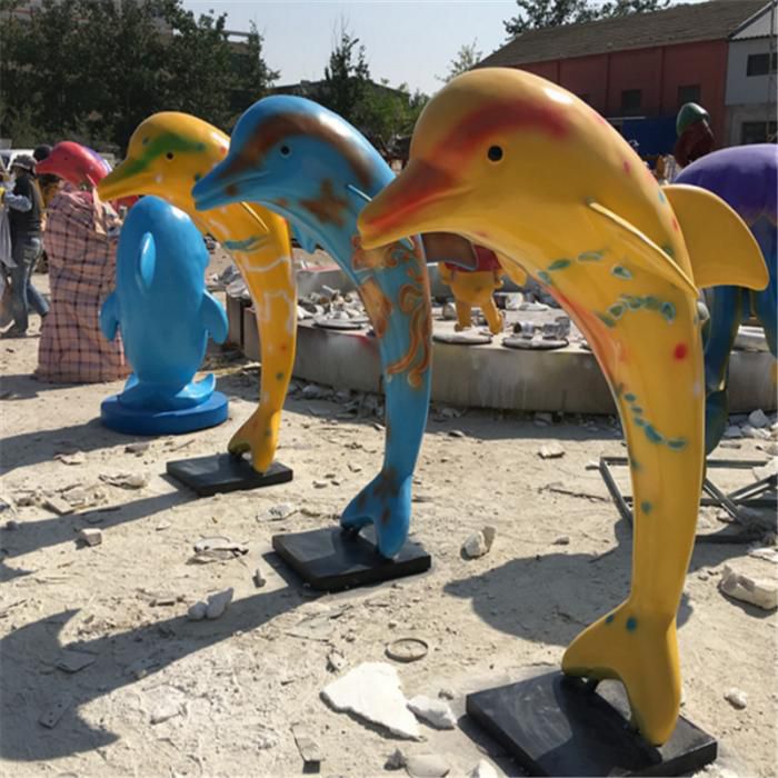 商业街海豚雕塑厂家 售楼处学校雕塑 海洋摆件 商业街海豚雕塑厂家 售楼处学校雕塑 海洋摆件