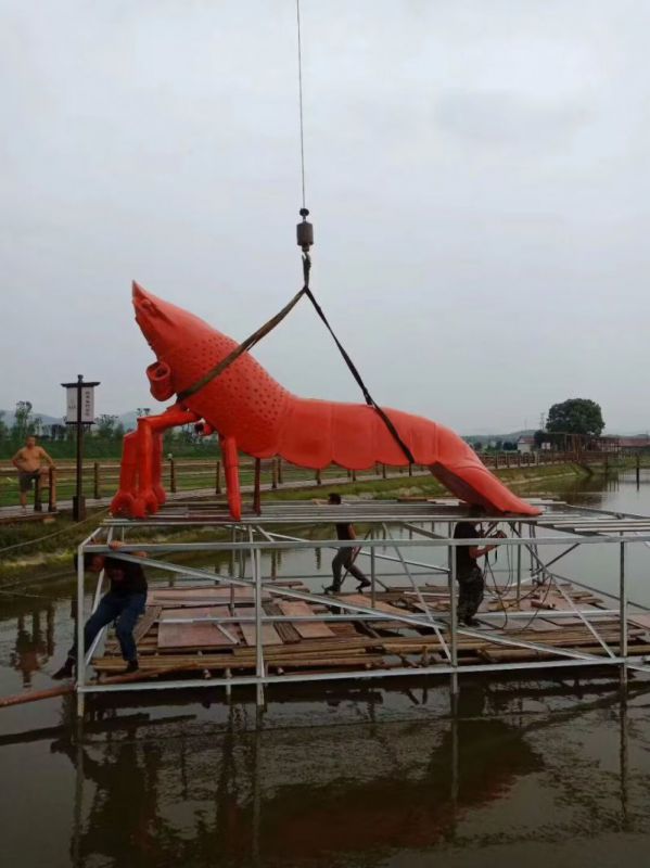 售楼处龙虾雕塑 仿真雕塑 海洋生物摆件 售楼处龙虾雕塑 仿真雕塑 海洋生物摆件