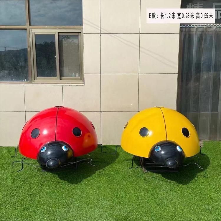 大型瓢虫雕塑 门口创意雕塑 售楼处小品 大型瓢虫雕塑 门口创意雕塑 售楼处小品