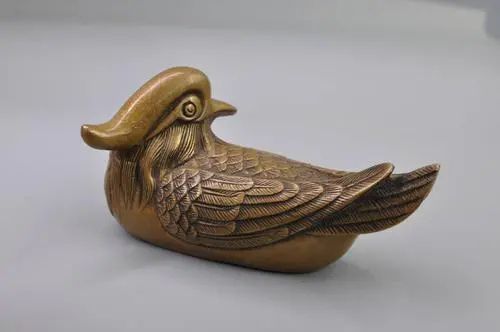 仿真鸳鸯雕塑 店门口园林雕塑 动物小品 仿真鸳鸯雕塑 店门口园林雕塑 动物小品