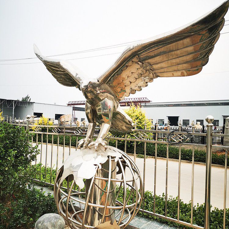 老鹰造型雕塑厂,不锈钢动物,室外飞鸟雕塑 老鹰造型雕塑厂,不锈钢动物,室外飞鸟雕塑