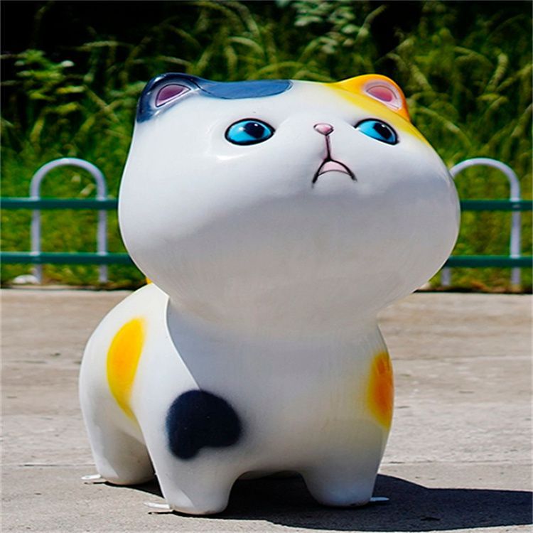 城市猫咪雕塑,卡通动物雕塑,古铜效果 城市猫咪雕塑,卡通动物雕塑,古铜效果
