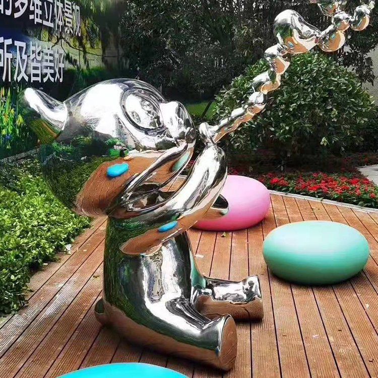 售楼部小猫雕塑,景观题材,抽象工艺 售楼部小猫雕塑,景观题材,抽象工艺