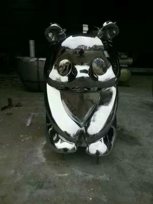 金属熊猫雕塑厂家,吉祥动物摆件,广场景观摆件 金属熊猫雕塑厂家,吉祥动物摆件,广场景观摆件