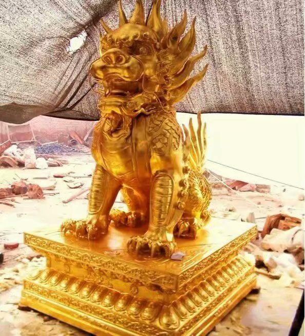 房地产麒麟雕塑,仿古动漫雕塑,喷砂制造 房地产麒麟雕塑,仿古动漫雕塑,喷砂制造