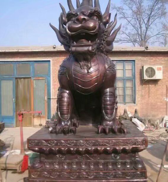 海洋馆麒麟雕塑,镀铜海洋雕塑,镀铜工艺 海洋馆麒麟雕塑,镀铜海洋雕塑,镀铜工艺