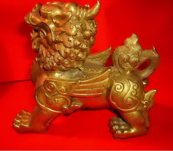 公园貔貅雕塑,景观广场雕塑,铸铜工艺 公园貔貅雕塑,景观广场雕塑,铸铜工艺