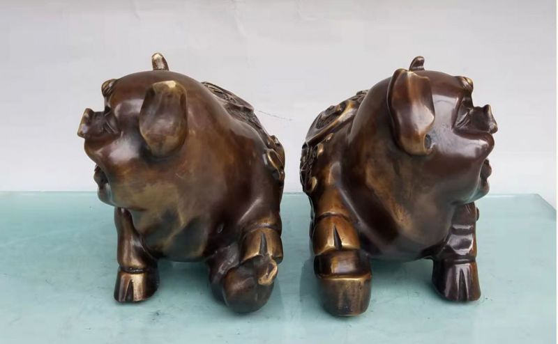 铜猪雕塑厂家,仿真铜雕动物,铜雕猪制作加工 (5) 铜猪雕塑厂家,仿真铜雕动物,铜雕猪制作加工 (5)