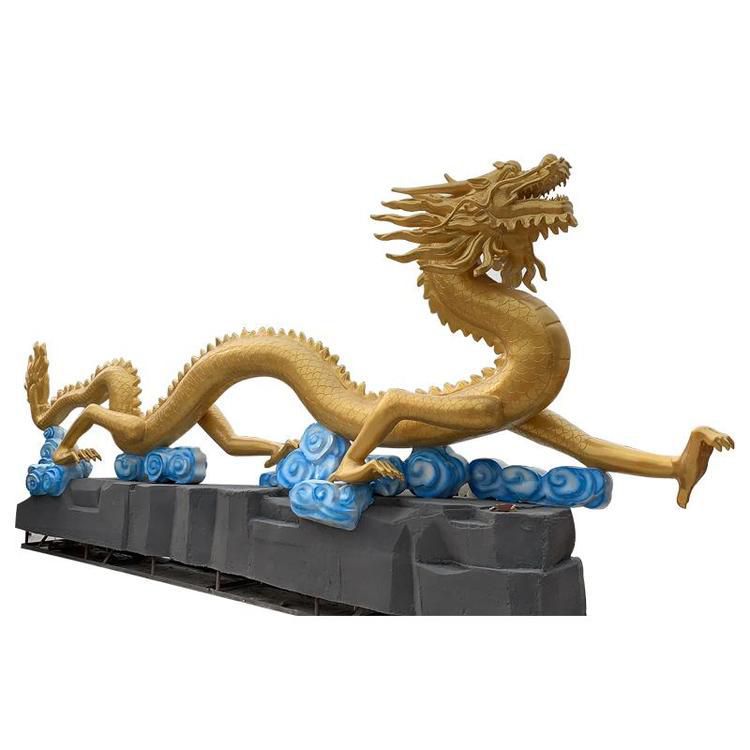 彩绘龙形雕塑厂家,动物摆件,城市园林摆件 彩绘龙形雕塑厂家,动物摆件,城市园林摆件