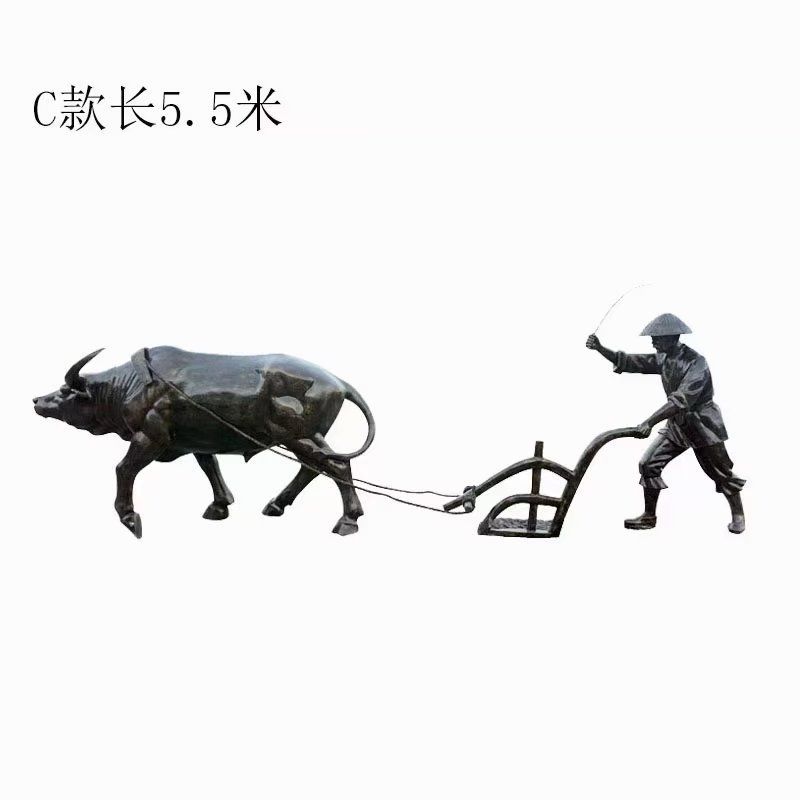 广场农耕牛雕塑厂家 公园仿真雕塑 抽象摆件 广场农耕牛雕塑厂家 公园仿真雕塑 抽象摆件