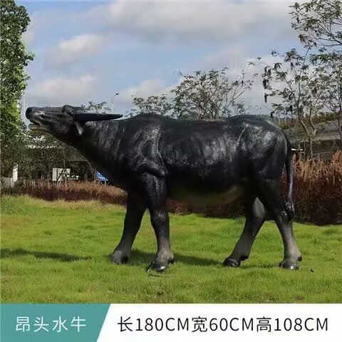 仿真水牛雕塑,公园园林动物,仿真景观摆件 仿真水牛雕塑,公园园林动物,仿真景观摆件